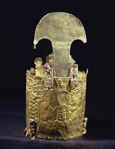 Crown, Chimu by Pre Columbian